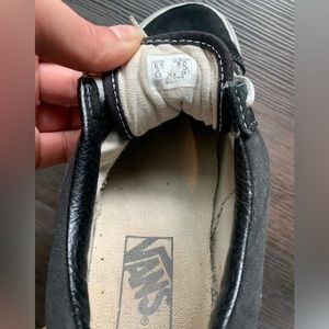 Platform vans size 8